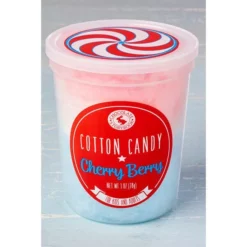 Chocolate Storybook Cotton Candy - Cherry Berry: 1-Ounce Tub -CANDY WAREHOUSE Sales chocolate storybook cotton candy cherry berry 1 ounce tub candy warehouse 3