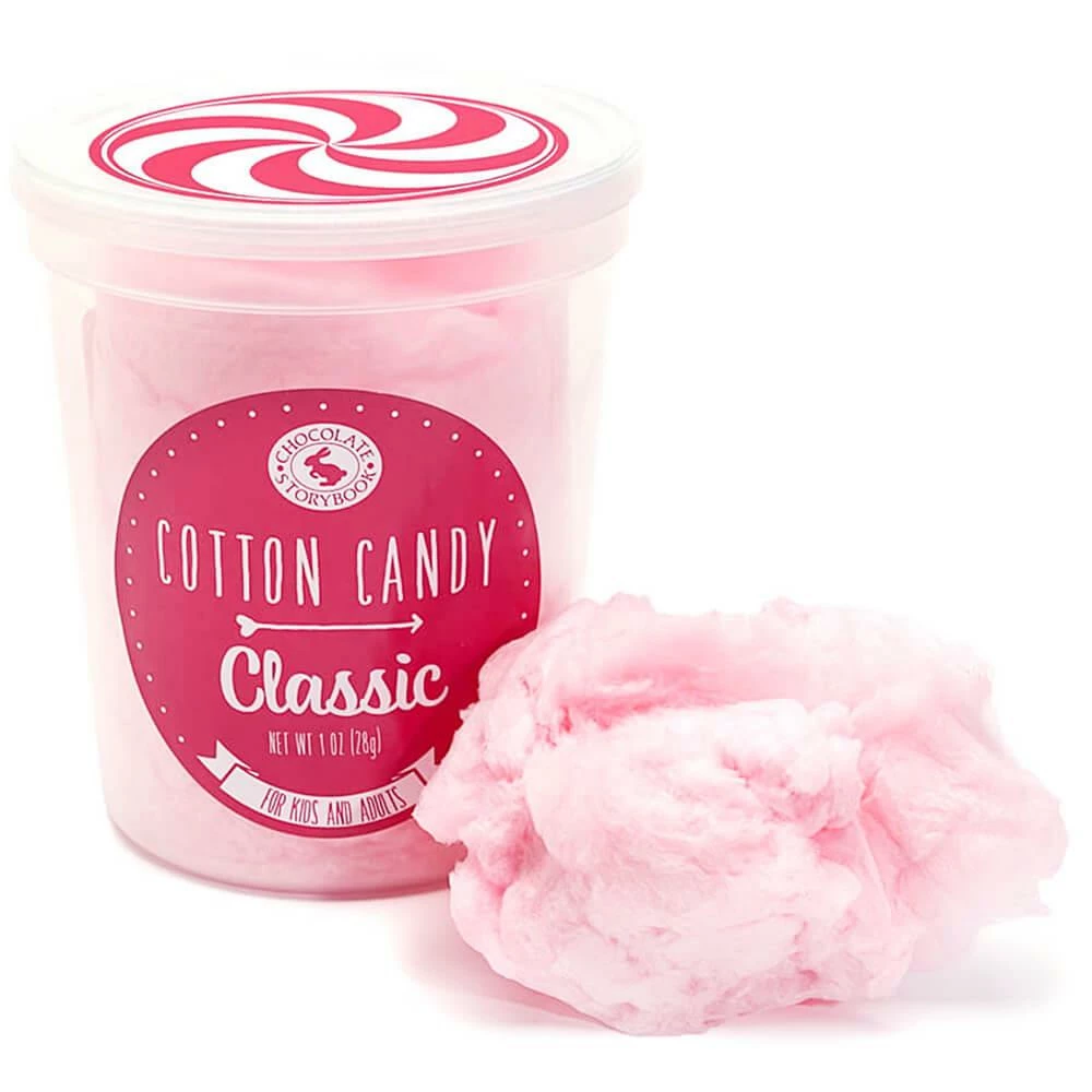 Chocolate Storybook Cotton Candy - Classic Pink: 1-Ounce Tub 1 Chocolate Storybook Cotton Candy - Classic Pink: 1-Ounce Tub