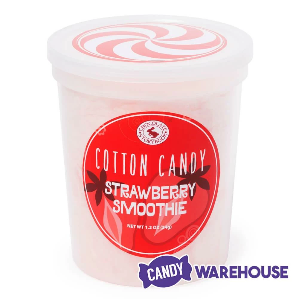 Chocolate Storybook Cotton Candy - Strawberry Smoothie: 1-Ounce Tub 2 Chocolate Storybook Cotton Candy - Strawberry Smoothie: 1-Ounce Tub - Image 2