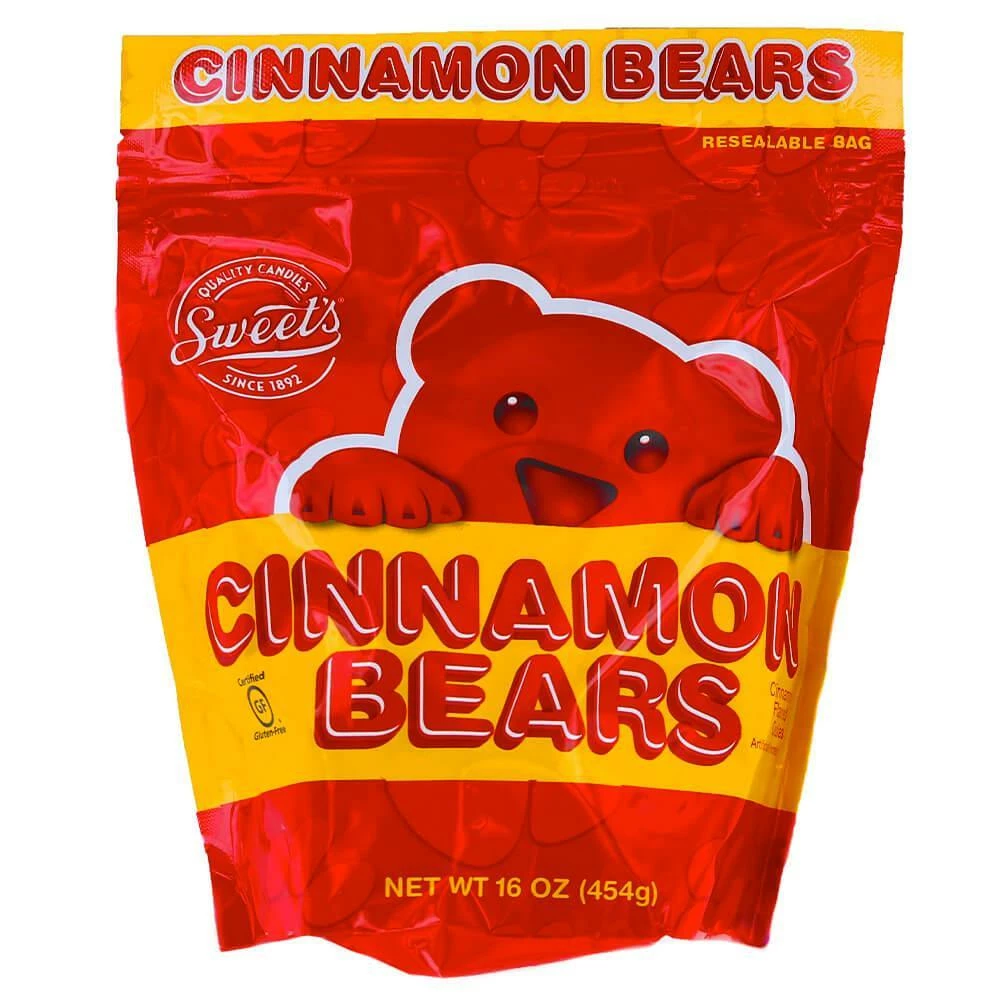 Cinnamon Bears Candy: 16-Ounce Bag 1 Cinnamon Bears Candy: 16-Ounce Bag