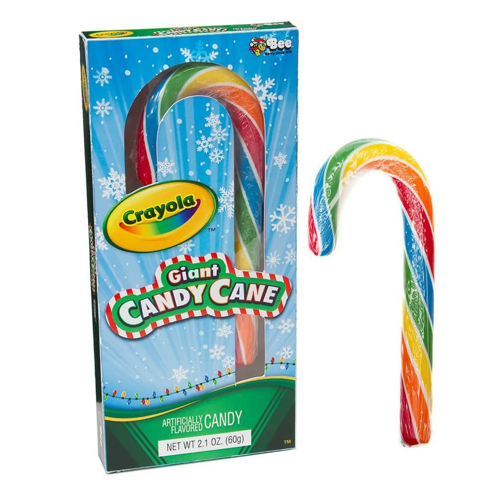 Crayola Giant Candy Canes: 12-Piece Box 1 Crayola Giant Candy Canes: 12-Piece Box