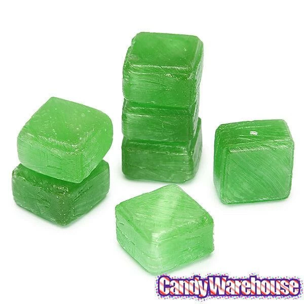 Cubes Hard Candy - Green Apple: 3LB Bag 2 Cubes Hard Candy - Green Apple: 3LB Bag - Image 2