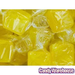 Cubes Hard Candy - Lemon: 3LB Bag -CANDY WAREHOUSE Sales cubes hard candy lemon 3lb bag candy warehouse 4