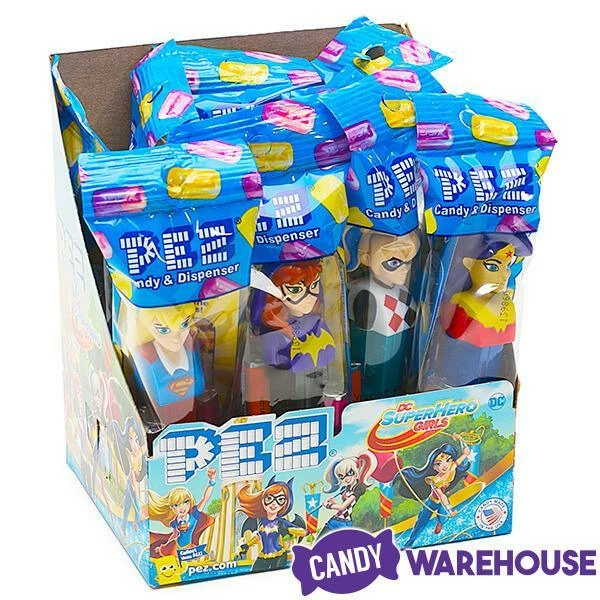 DC Superhero Girls PEZ Candy Packs: 12-Piece Display 3 DC Superhero Girls PEZ Candy Packs: 12-Piece Display - Image 3