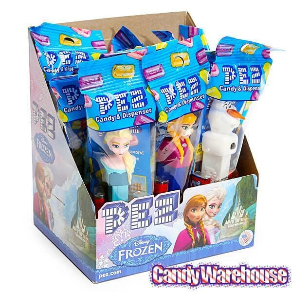 Disney Frozen PEZ Candy Packs: 12-Piece Display 2 Disney Frozen PEZ Candy Packs: 12-Piece Display - Image 2