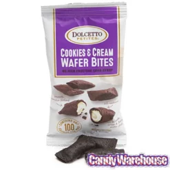 Dolcetto Cookies & Cream-Filled Wafer Bites Packs: 24-Piece Display -CANDY WAREHOUSE Sales dolcetto cookies and cream filled wafer bites packs 24 piece display candy warehouse 3 893da305 4b71 4bb8 a7d7 32c0c01b7ba1