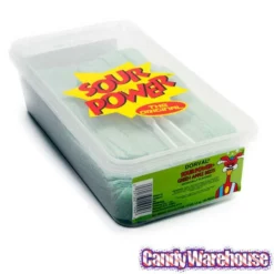 Dorval Sour Power Belts Candy - Green Apple: 150-Piece Tub -CANDY WAREHOUSE Sales dorval sour power belts candy green apple 150 piece tub candy warehouse 3 adf7220e 2d12 4c06 9f69 656fc1b7673a