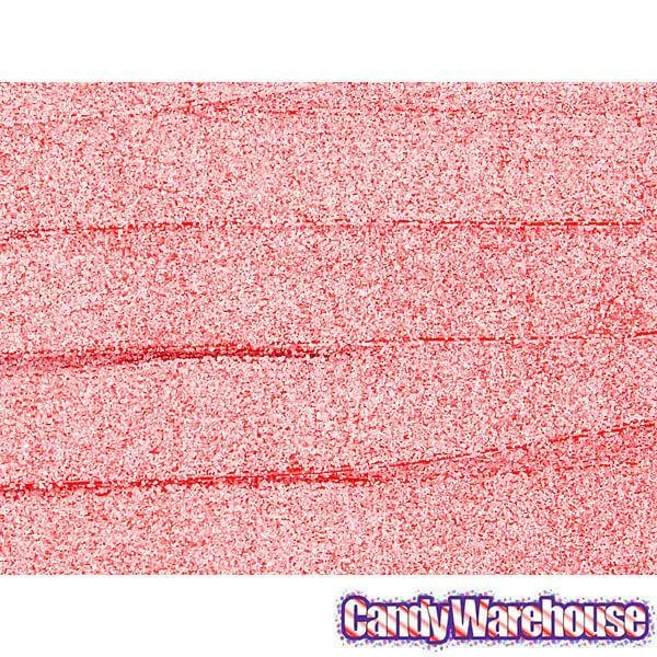 Dorval Sour Power Belts Candy - Strawberry: 150-Piece Tub 2 Dorval Sour Power Belts Candy - Strawberry: 150-Piece Tub - Image 2