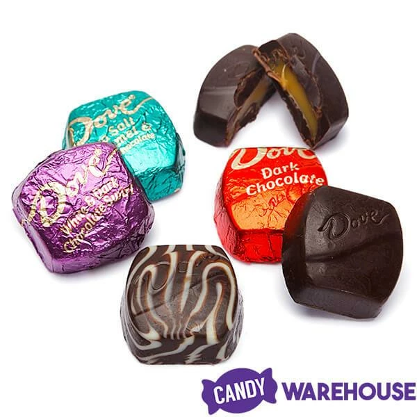 Dove Dark Chocolate Squares Assortment: 120-Piece Bag 4 Dove Dark Chocolate Squares Assortment: 120-Piece Bag - Image 4