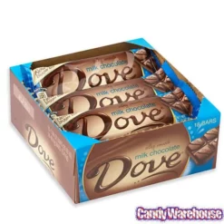 Dove Milk Chocolate Bars: 18-Piece Box -CANDY WAREHOUSE Sales dove milk chocolate bars 18 piece box candy warehouse 3