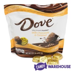 Dove Milk Chocolate Caramel Squares: 28-Piece Bag 9 Dove Milk Chocolate Caramel Squares: 28-Piece Bag -CANDY WAREHOUSE Sales dove milk chocolate caramel squares 28 piece bag candy warehouse 5