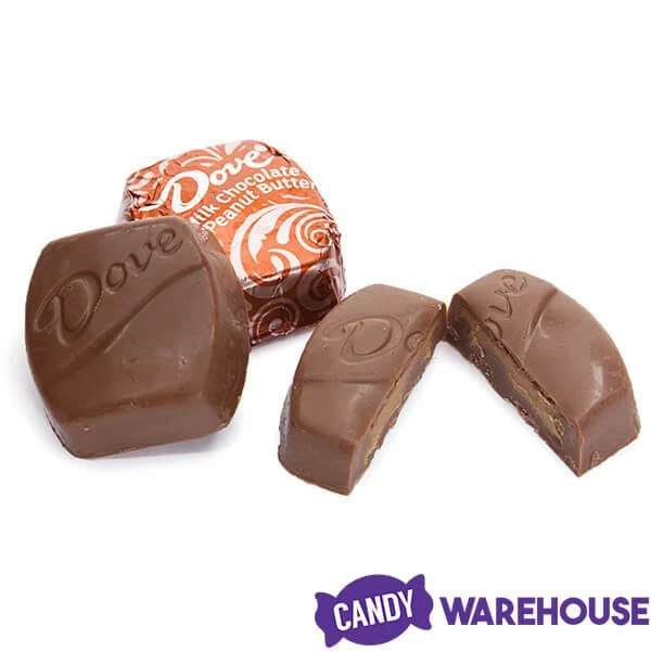 Dove Milk Chocolate Peanut Butter Squares: 28-Piece Bag 3 Dove Milk Chocolate Peanut Butter Squares: 28-Piece Bag - Image 3