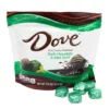 Dove Mint And Dark Chocolate Swirl Squares: 28-Piece Bag