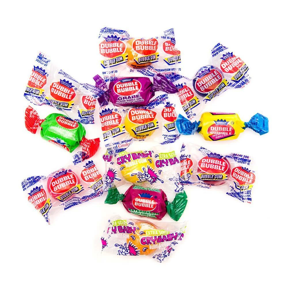 Dubble Bubble Assorted Bubble Gum: 30-Ounce Bag 1 Dubble Bubble Assorted Bubble Gum: 30-Ounce Bag