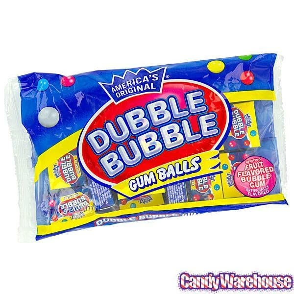 Dubble Bubble Assorted Gumballs Packs: 15-Piece Bag 5 Dubble Bubble Assorted Gumballs Packs: 15-Piece Bag - Image 5