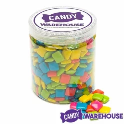 Dubble Bubble Chiclets Chewing Gum Tabs - Tropical Fruit Flavors: 1.5LB Jar -CANDY WAREHOUSE Sales dubble bubble chiclets chewing gum tabs tropical fruit flavors 1 5lb jar candy warehouse 3 a1eddee5 6f2c 4755 a78d 28a81e5d44fd
