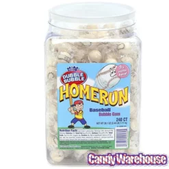 Dubble Bubble Home Run Baseball Gumballs: 240-Piece Tub 8 Dubble Bubble Home Run Baseball Gumballs: 240-Piece Tub -CANDY WAREHOUSE Sales dubble bubble home run baseball gumballs 240 piece tub candy warehouse 4 4d29b739 a811 4d64 a6d3 c162949d7fb6