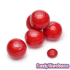 Dubble Bubble Hot Chew Cinnamon 1-Inch Gumballs: 850-Piece Case -CANDY WAREHOUSE Sales dubble bubble hot chew cinnamon 1 inch gumballs 850 piece case candy warehouse 3