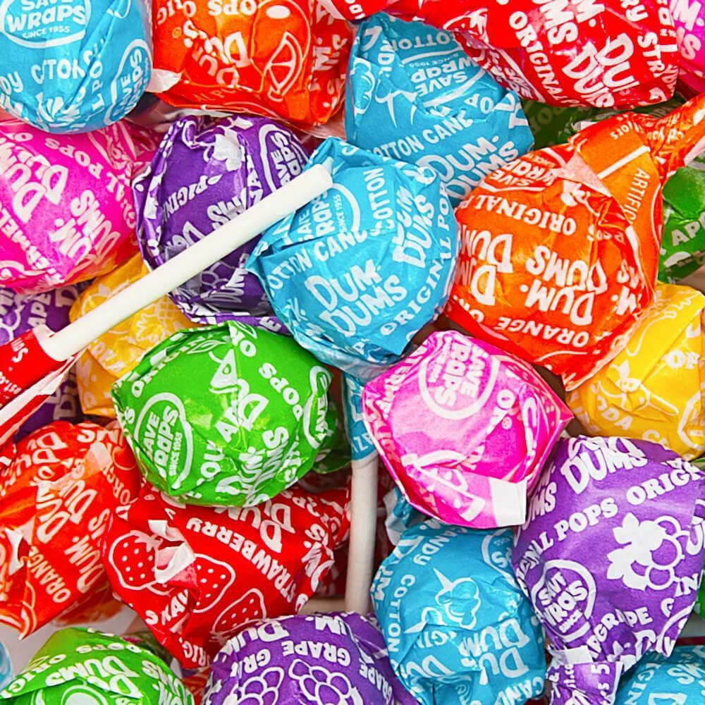 Dum Dums Rainbow Party Pops - Assorted Flavors: 75-Piece Bag 1 Dum Dums Rainbow Party Pops - Assorted Flavors: 75-Piece Bag
