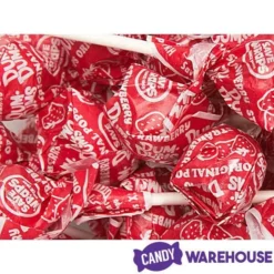 Dum Dums Red Party Pops - Strawberry: 75-Piece Bag 6 Dum Dums Red Party Pops - Strawberry: 75-Piece Bag -CANDY WAREHOUSE Sales dum dums red party pops strawberry 75 piece bag candy warehouse 3