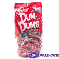 Dum Dums Red Party Pops - Strawberry: 75-Piece Bag 7 Dum Dums Red Party Pops - Strawberry: 75-Piece Bag -CANDY WAREHOUSE Sales dum dums red party pops strawberry 75 piece bag candy warehouse 4