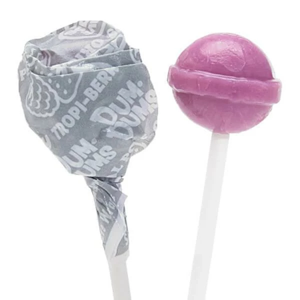 Dum Dums Silver Party Pops - Tropical Berry: 75-Piece Bag 1 Dum Dums Silver Party Pops - Tropical Berry: 75-Piece Bag
