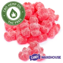 Eddy Edibles Hot Cinnamon CBD Gummies THC Free 100mg: 10 Gummy Bears -CANDY WAREHOUSE Sales eddy edibles hot cinnamon cbd gummies thc free 100mg 10 gummy bears candy warehouse 2