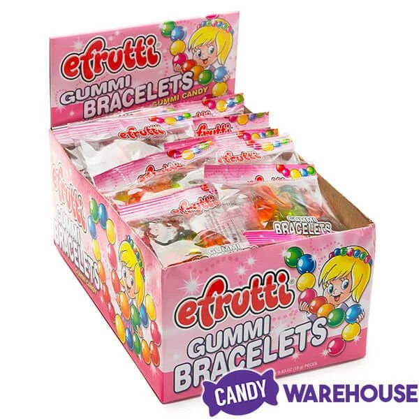 Efrutti Gummy Candy Bracelets: 40-Piece Box 3 Efrutti Gummy Candy Bracelets: 40-Piece Box - Image 3