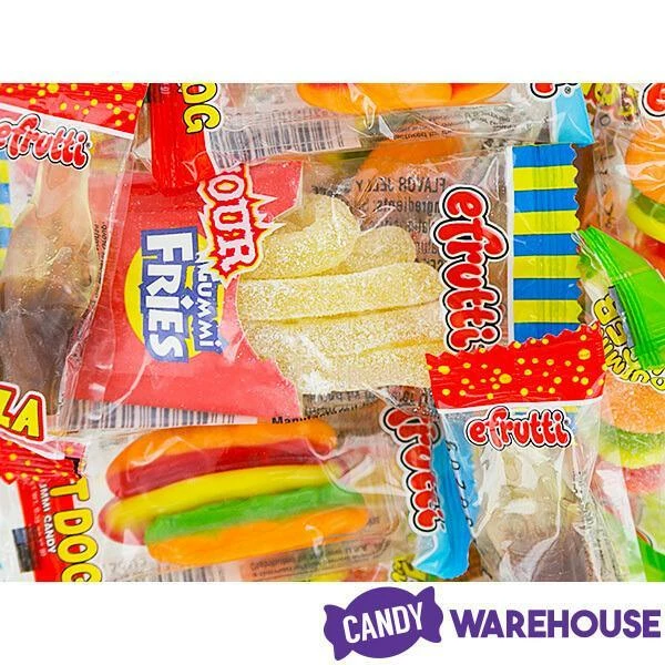 Efrutti Gummy Lunch Candy: 70-Piece Bag 2 Efrutti Gummy Lunch Candy: 70-Piece Bag - Image 2