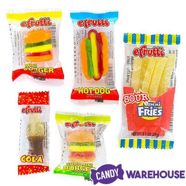 Efrutti Gummy Lunch Candy: 70-Piece Bag 4 Efrutti Gummy Lunch Candy: 70-Piece Bag - Image 4