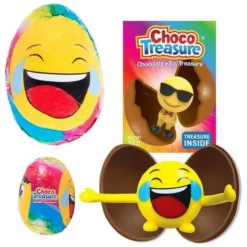 Emoji ChocoTreasure Surprise Eggs With Toy Inside: 12-Piece Box 13 Emoji ChocoTreasure Surprise Eggs With Toy Inside: 12-Piece Box -CANDY WAREHOUSE Sales emoji chocotreasure surprise eggs with toy inside 12 piece box candy warehouse 6