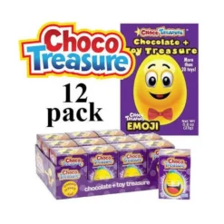 Emoji ChocoTreasure Surprise Eggs With Toy Inside: 12-Piece Box 15 Emoji ChocoTreasure Surprise Eggs With Toy Inside: 12-Piece Box -CANDY WAREHOUSE Sales emoji chocotreasure surprise eggs with toy inside 12 piece box candy warehouse 8
