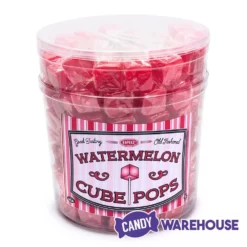 Espeez Cube Pop - Watermelon: 100-Piece Tub -CANDY WAREHOUSE Sales espeez cube pop watermelon 100 piece tub candy warehouse 3