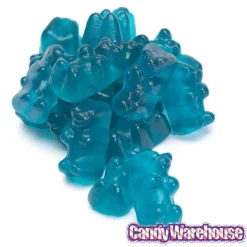 European Style Gummy Bears - Blue Raspberry: 2LB Bag -CANDY WAREHOUSE Sales european style gummy bears blue raspberry 2lb bag candy warehouse 3