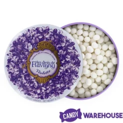 Flavigny Pastilles Violet Candy Gift Tin -CANDY WAREHOUSE Sales flavigny pastilles violet candy gift tin candy warehouse 5