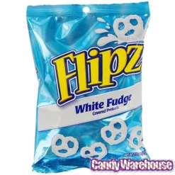 Flipz White Fudge Mini Pretzels: 7.5-Ounce Bag 7 Flipz White Fudge Mini Pretzels: 7.5-Ounce Bag -CANDY WAREHOUSE Sales flipz white fudge mini pretzels 7 5 ounce bag candy warehouse 4