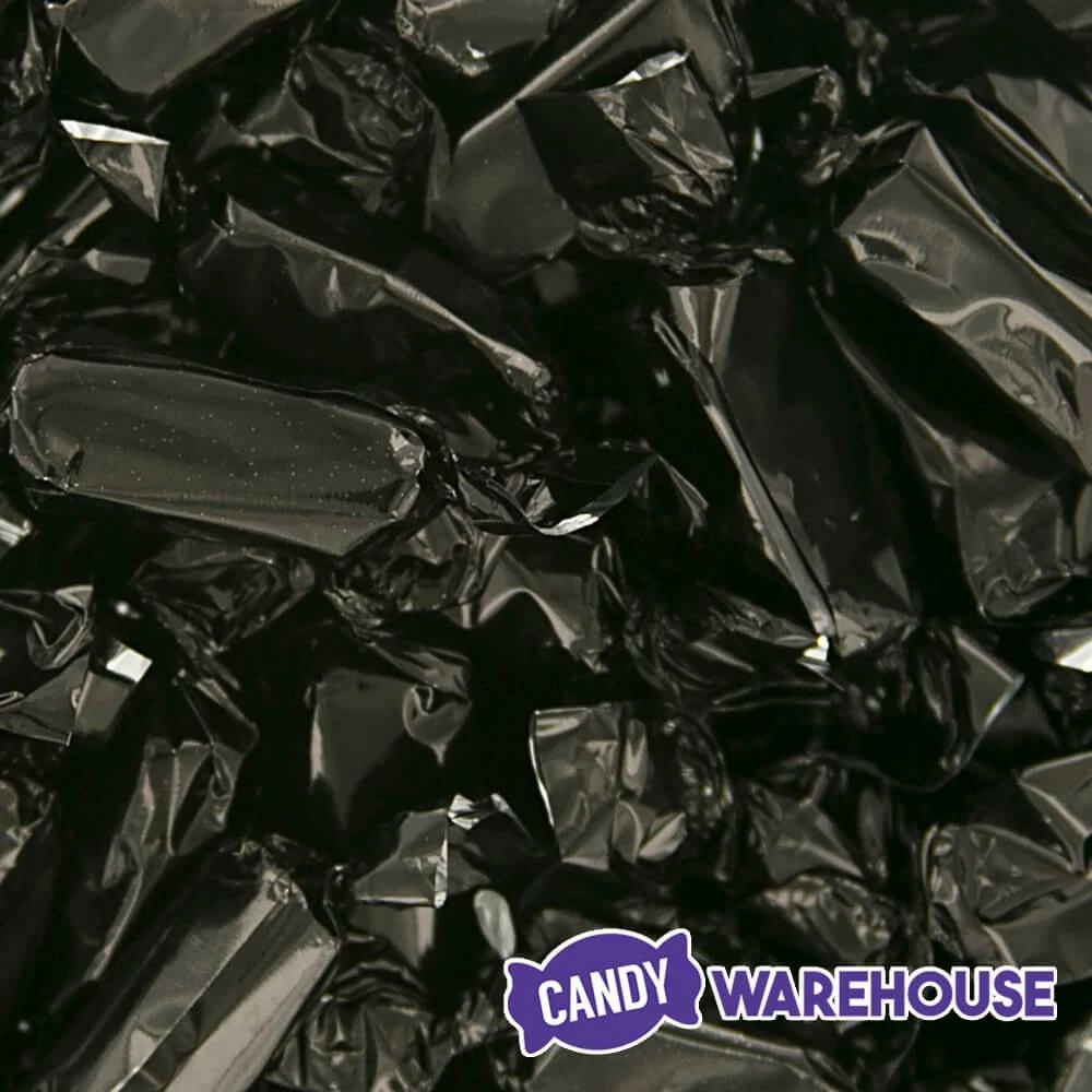Foiled Caramel Candy - Black: 180-Piece Bag 3 Foiled Caramel Candy - Black: 180-Piece Bag - Image 3