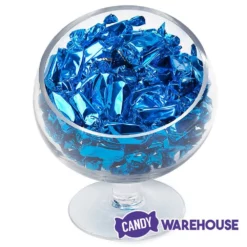 Foiled Caramel Candy - Blue: 180-Piece Bag -CANDY WAREHOUSE Sales foiled caramel candy blue 180 piece bag candy warehouse 3