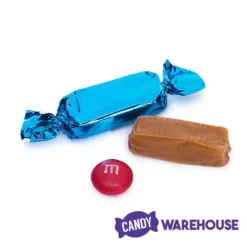 Foiled Caramel Candy - Blue: 180-Piece Bag -CANDY WAREHOUSE Sales foiled caramel candy blue 180 piece bag candy warehouse 5
