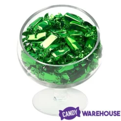 Foiled Caramel Candy - Green: 180-Piece Bag -CANDY WAREHOUSE Sales foiled caramel candy green 180 piece bag candy warehouse 4