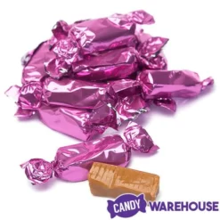 Foiled Caramel Candy - Hot Pink: 180-Piece Bag -CANDY WAREHOUSE Sales foiled caramel candy hot pink 180 piece bag candy warehouse 5
