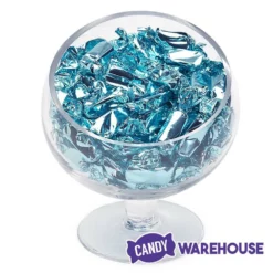 Foiled Caramel Candy - Light Blue: 180-Piece Bag -CANDY WAREHOUSE Sales foiled caramel candy light blue 180 piece bag candy warehouse 3