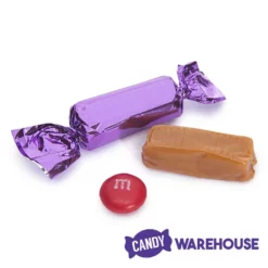 Foiled Caramel Candy - Purple: 180-Piece Bag -CANDY WAREHOUSE Sales foiled caramel candy purple 180 piece bag candy warehouse 4