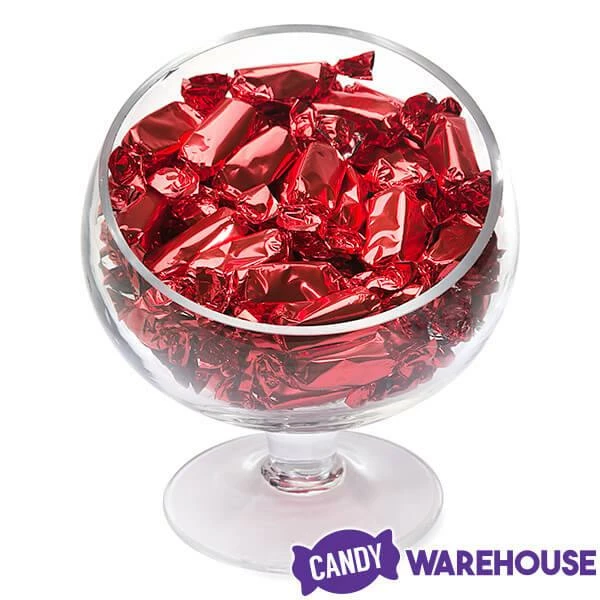 Foiled Caramel Candy - Red: 180-Piece Bag 2 Foiled Caramel Candy - Red: 180-Piece Bag - Image 2