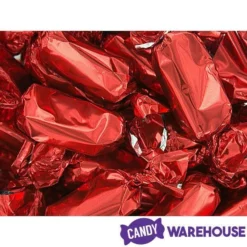 Foiled Caramel Candy - Red: 180-Piece Bag 9 Foiled Caramel Candy - Red: 180-Piece Bag -CANDY WAREHOUSE Sales foiled caramel candy red 180 piece bag candy warehouse 5