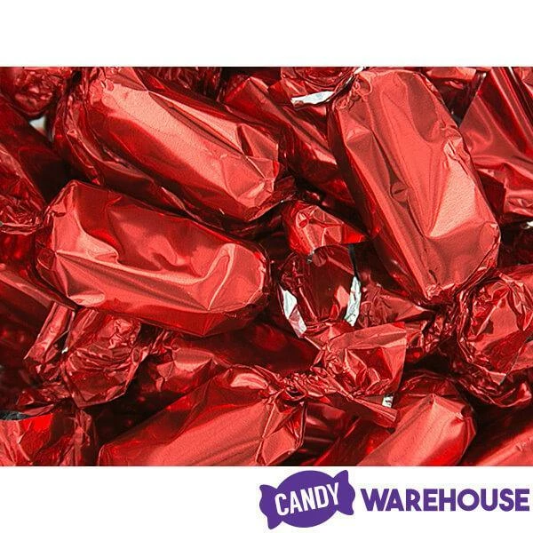 Foiled Caramel Candy - Red: 180-Piece Bag 5 Foiled Caramel Candy - Red: 180-Piece Bag - Image 5