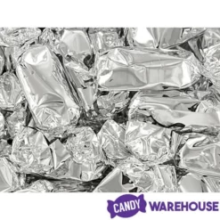 Foiled Caramel Candy - Silver: 180-Piece Bag 9 Foiled Caramel Candy - Silver: 180-Piece Bag -CANDY WAREHOUSE Sales foiled caramel candy silver 180 piece bag candy warehouse 5