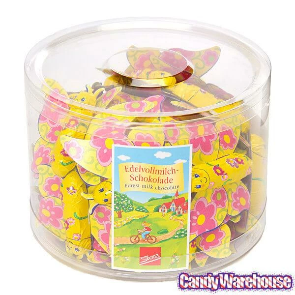 Foiled Chocolate Butterflies: 40-Piece Tub 4 Foiled Chocolate Butterflies: 40-Piece Tub - Image 4