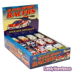 Foiled Milk Chocolate Race Cars: 36-Piece Display -CANDY WAREHOUSE Sales foiled milk chocolate race cars 36 piece display candy warehouse 4