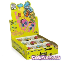 Foiled Milk Chocolate Turtles: 36-Piece Display -CANDY WAREHOUSE Sales foiled milk chocolate turtles 36 piece display candy warehouse 4